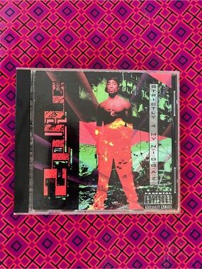 2Pac "Strictly 4 My N.I.G.G.A.Z..." CD — Red & Green Graphic Cover